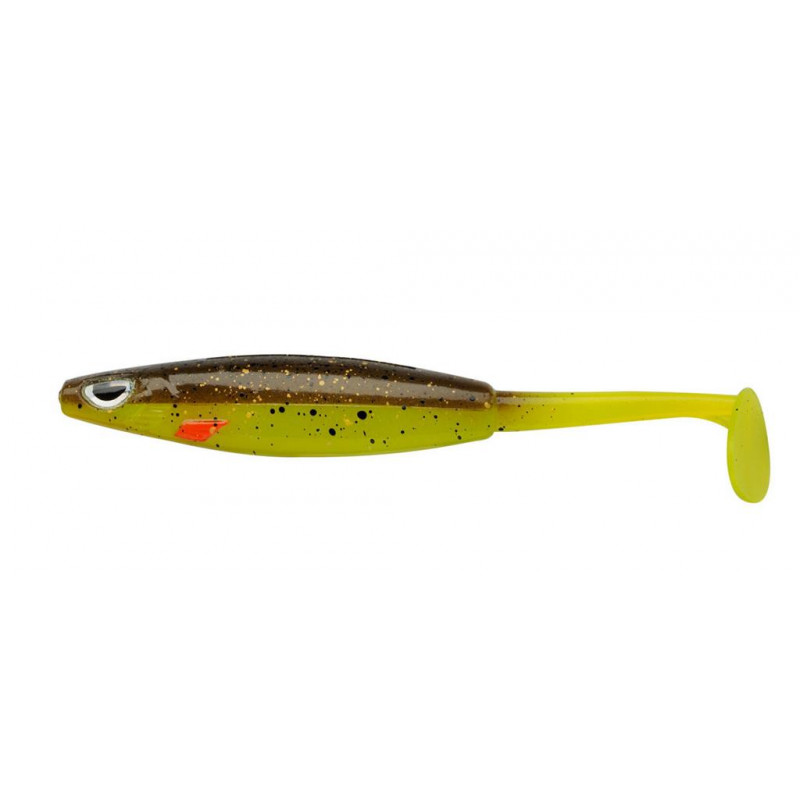 Berkley Sick Vibe 9cm Brown Chartreuse