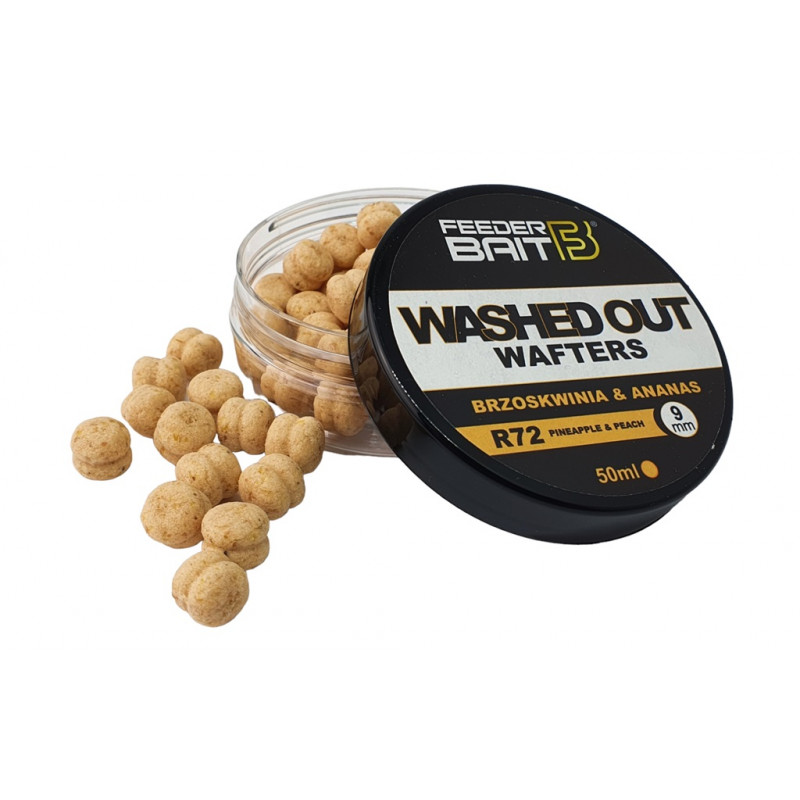 Feeder Bait Washed Out Wafters 9mm R-72 Brzoskwinia & Ananas