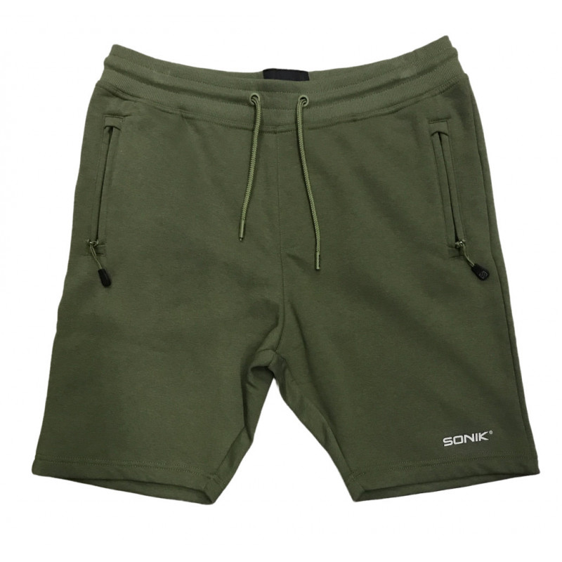 Sonik Shorts Fleece Green L