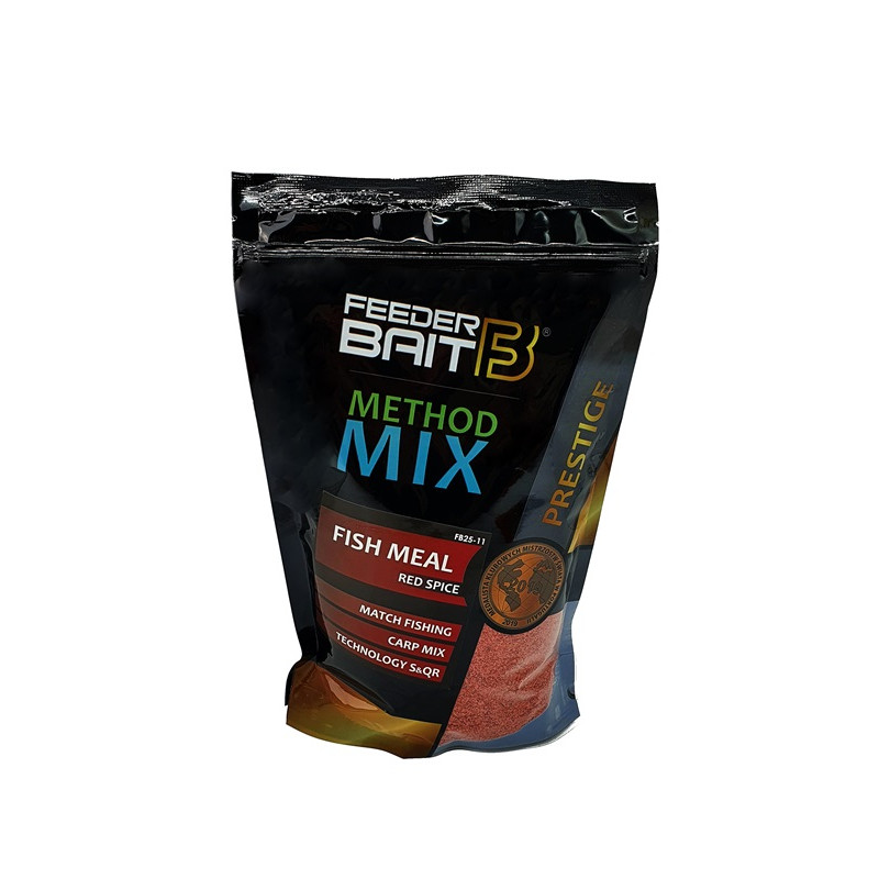 Feeder Bait Method Mix Fish Meal Red Spice 800g