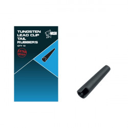 Nash Nasadka Tungsten Lead Clip Tail Rubbers 10szt.