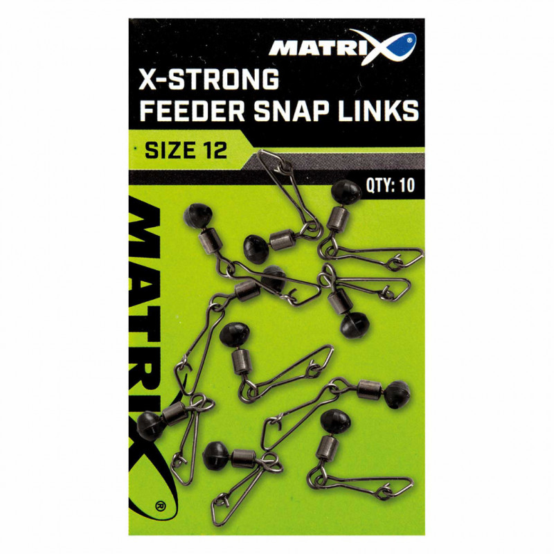 Matrix X-Strong Feeder Snap Links Size r.12 łączniki
