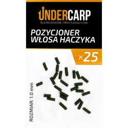 UnderCarp Pozycjoner włosa haczyka 1.0 mm Zielony 25szt.