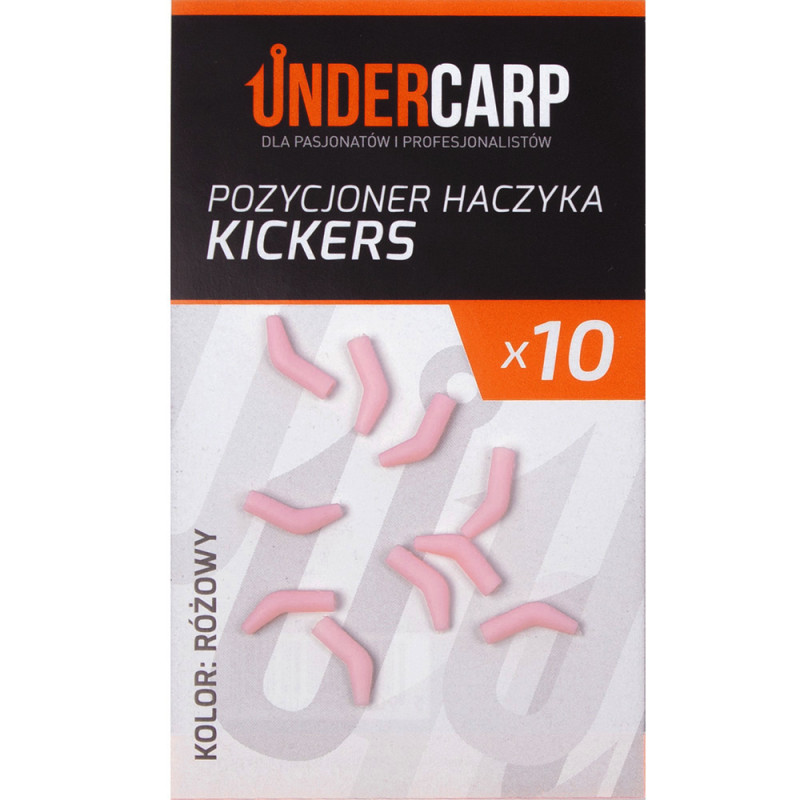 UnderCarp Pozycjoner haczyka Kickers Różowy 10szt.
