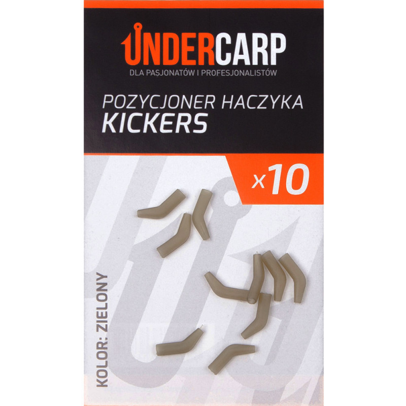 UnderCarp Pozycjoner haczyka Kickers Zielony 10szt.