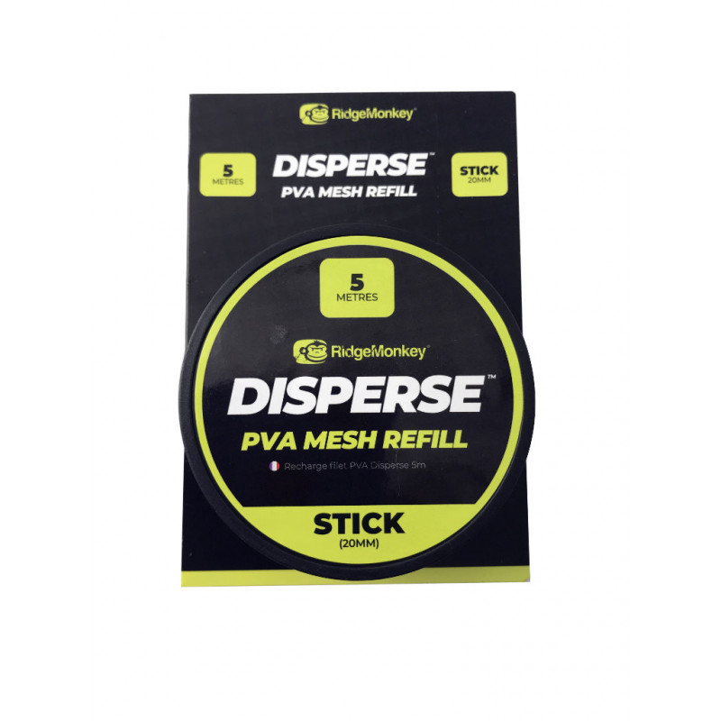RidgeMonkey Disperse PVA Mesh Refill - Stick 5m
