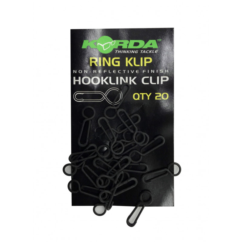Korda Ring Klip Hooklink Clip klipsy szybkiej wymiany