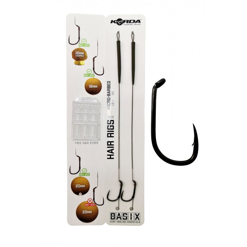 Korda Basix Wide Gape Micro Barbed r.2 10szt. haki karpiowe