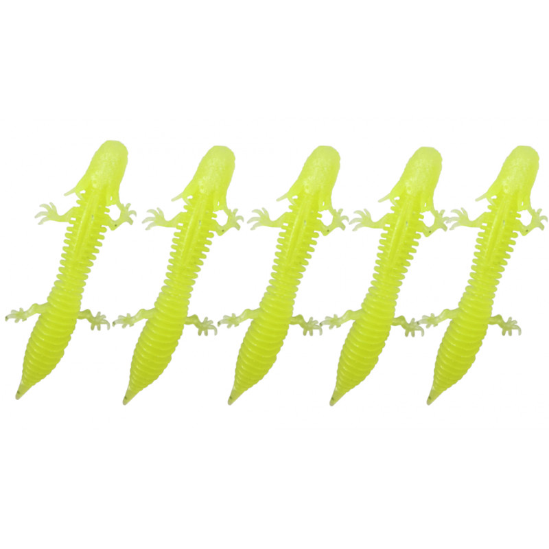 Savage Gear Ned Salamander 7.5cm 3g Floating Clear Chartreuse 5szt.