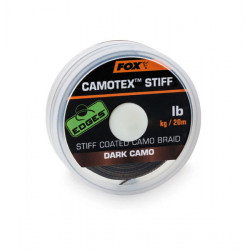 Fox Camotex Stiff Dark Camo 20lb 20m