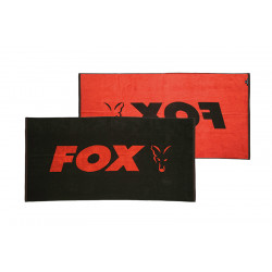 Fox Duży Ręcznik Plażowy Black/Orange