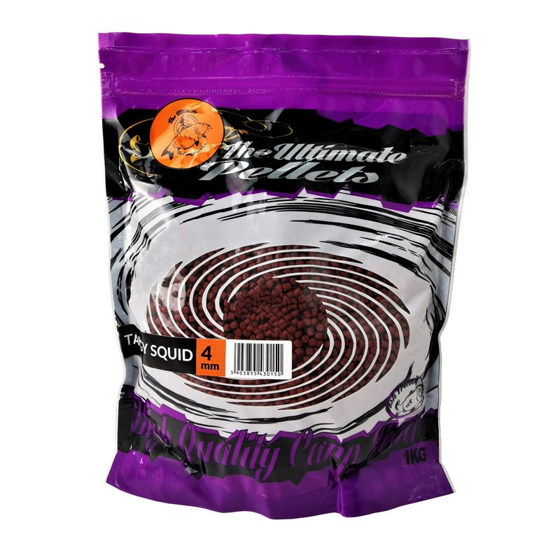 The Ultimate Tangy Squid Pellets 4mm 1kg