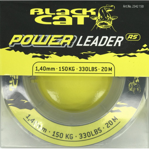 Black Cat Power Leader 20m 150kg,330lbs Ø1,40mm