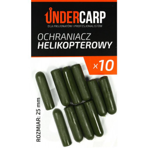 UnderCarp Ochraniacz helikopterowy 25mm Zielony 10szt.