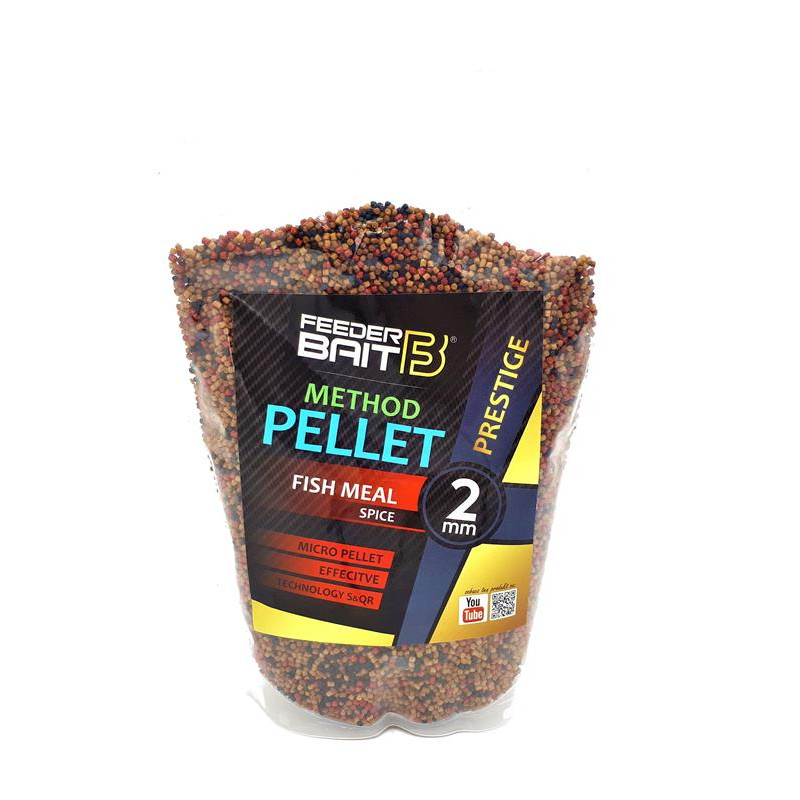 Feeder Bait Method Pellet Fish Meal Spice 2mm 800g