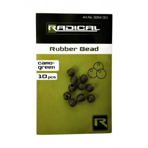 Radical Rubber Bead Camo-Green 10szt. 