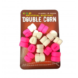 E-S-P Double Corn Sztuczna przynęta Różowa i biała