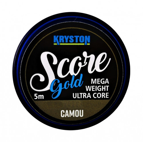 Kryston Leadcore Score Gold 60lb 5m Camou