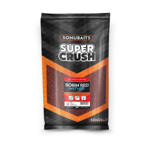 Sonubaits Supercrush Robin Red Method Mix 2kg zanęta