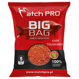 MatchPro Big Bag Karp Truskawka Zanęta 5kg