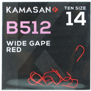 Kamasan B512 r.14 10szt haczyki