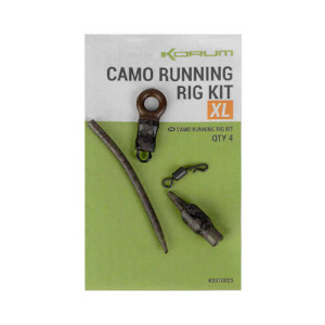 Korum Camo Running Rig Kit XL zestaw do koszyka