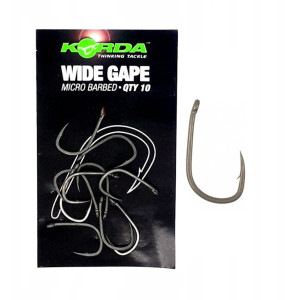 Korda Wide Gape Micro Barbed r.2 10szt. haki karpiowe