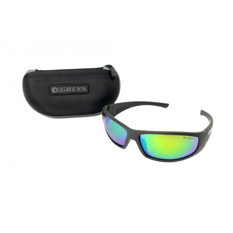 Greys okulary G1 sunglasses matt carbon/green mirror