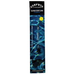 Carp'r'us Przypon z Fluorocarbonu Super Stiff Link Clearwater 90lb 6,5cm  
