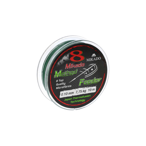 Mikado Plecionka Octa Method Feeder 0.14mm 10m Green