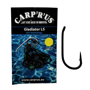 Carp’r’us Gladiator LS ATS r.4 10szt haki karpiowe
