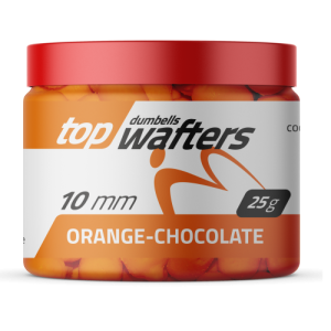 MatchPro Top Dumbells Wafters Orange/Chocolate  10mm 25g