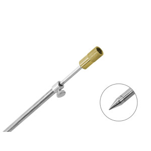 Delphin podpórka stalowa z gwintem 50-90cm