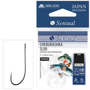 Mikado Sensual Cheburashka Slim r.1/0 BN 10szt. Haczyki