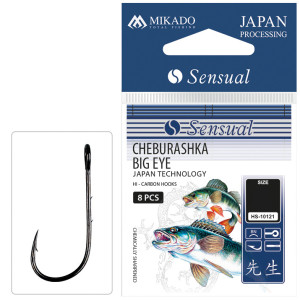 Mikado Sensual Cheburashka Big Eye r.10 BN 10szt. Haczyki