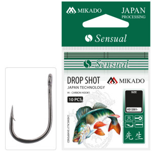 Mikado Sensual Drop shot r.2/0 BN 10szt. Haczyki