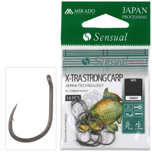 Mikado Sensual X-tra Strong Carp r.10 10szt haczyki