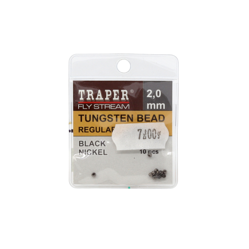 Traper Tungsten Regular 2mm Black Nickel główki wolframowe