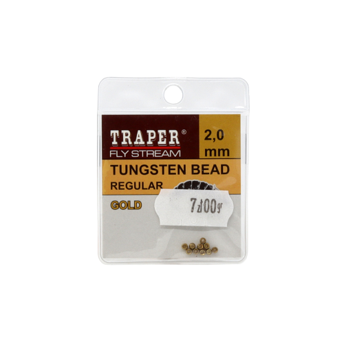 Traper Tungsten Regular 2mm Gold główki wolframowe