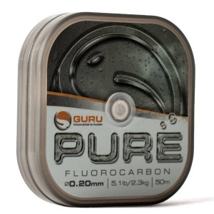 Guru Pure Fluorocarbon 0.12mm 50m