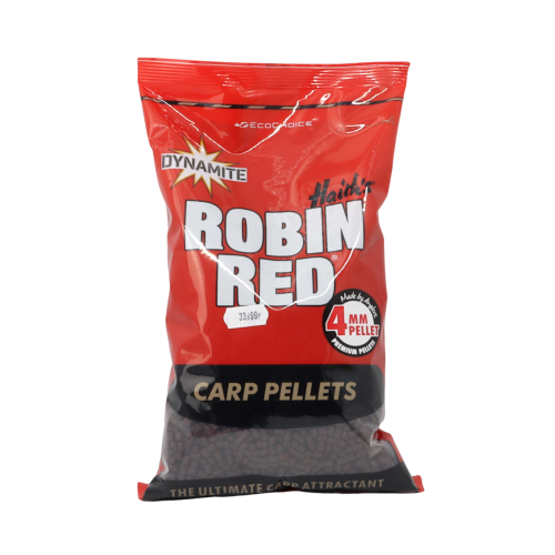 Dynamite Baits Robin Red Carp Pellets 4mm 900g