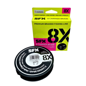 Sufix Plecionka SFX 8X Lo Vis Green 0.14mm 7.7kg 135m