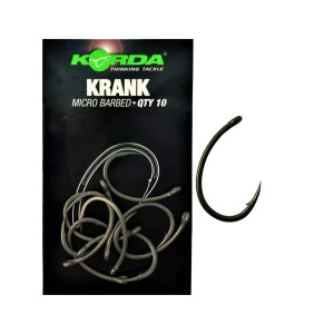 Korda Krank Micro Barbed r.8 10szt. haki karpiowe