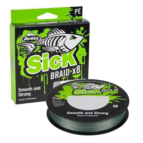 Berkley Sick Braid 0.19 150m MGRN plecionka