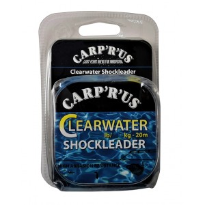 Carp’r’us Shock Leader Clearwater 50lb 20m  
