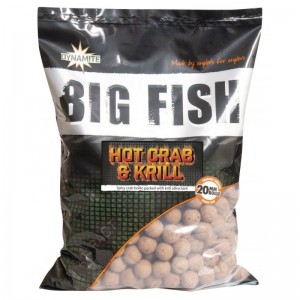 Dynamite Baits Hot Crab&Krill 20mm 1kg kulki zanętowe