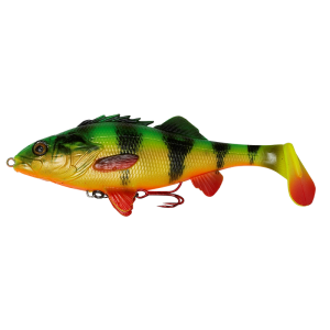 Savage Gear 4D Perch Shad 17.5cm 67g SS 02 Firetiger