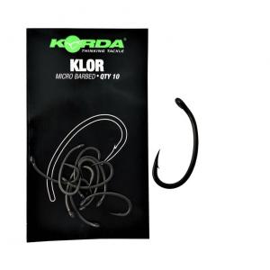 Korda Klor Micro Barbed r.4 10szt. haki karpiowe