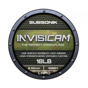 Sonik Subsonik Invisicam 18lb 0.35mm 1200m
