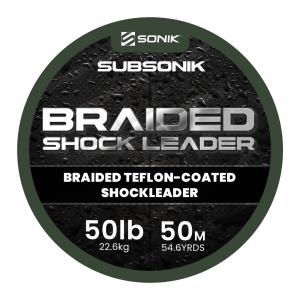 Sonik Braided Shock Leader 50lb 50m